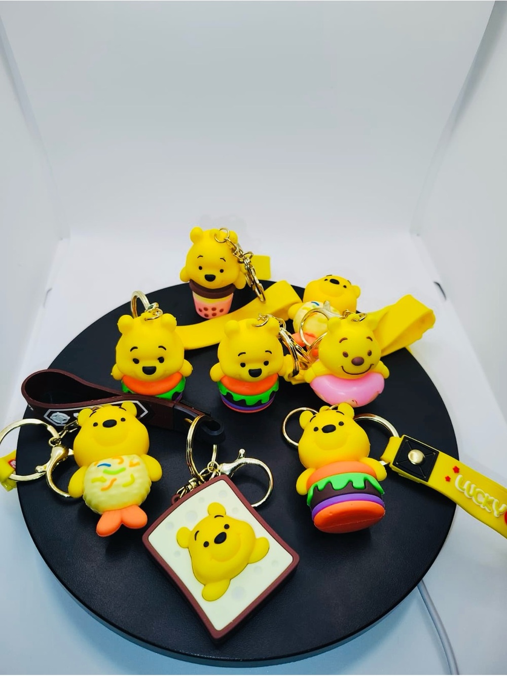NEW-WINNIE THE POOH KEYCHAINS-CHOOSE 1